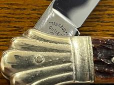 Fight'n Rooster Ltd Ed "Cajun Queen" Toothpick w/Jigged Bone Scales & Clamshell Bolsters SN#354 Germ Fight'n Rooster Ltd Ed "Cajun Queen" Toothpick w/Jigged Bone Scales & Clamshell Bolsters SN#354 Germ