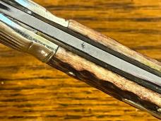 Fight'n Rooster Ltd Ed "Cajun Queen" Toothpick w/Jigged Bone Scales & Clamshell Bolsters SN#354 Germ Fight'n Rooster Ltd Ed "Cajun Queen" Toothpick w/Jigged Bone Scales & Clamshell Bolsters SN#354 Germ