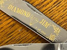 Fight'n Rooster Frank Buster Ltd Ed "Diamond Jim" 2-Blade Peanut Knife w/MOP Scales SN#001 Germany Fight'n Rooster Frank Buster Ltd Ed "Diamond Jim" 2-Blade Peanut Knife w/MOP Scales SN#001 Germany