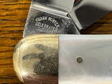 Fight'n Rooster Frank Buster Ltd Ed "Diamond Jim" 2-Blade Peanut Knife w/MOP Scales SN#001 Germany Fight'n Rooster Frank Buster Ltd Ed "Diamond Jim" 2-Blade Peanut Knife w/MOP Scales SN#001 Germany