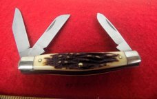 SCHRADE+ USA #834 UNCLE HENRY STAGLON STOCKMAN NEVER USED SCHRADE+ USA #834 UNCLE HENRY STAGLON STOCKMAN NEVER USED