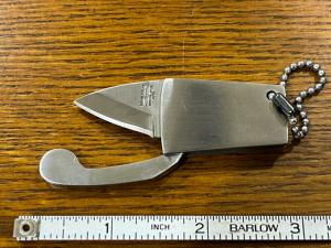 Parker Cut. Co. Stainless Steel Safety Pocket Knife Japan