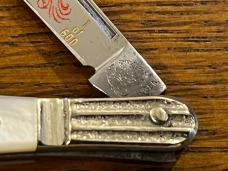 Fight'n Rooster Frank Buster Ltd Ed "Rachel" Single-Blade Pen Knife w/MOP Scales Germany Fight'n Rooster Frank Buster Ltd Ed "Rachel" Single-Blade Pen Knife w/MOP Scales Germany