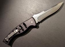 VINTAGE MADE IN USA PARAGON X-O LITE SKELETON ALUMINUM FRAME 3.75 RECURVE BAYONET AUTOMATIC VINTAGE MADE IN USA PARAGON X-O LITE SKELETON ALUMINUM FRAME 3.75 RECURVE BAYONET AUTOMATIC
