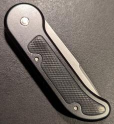 VINTAGE MADE IN USA  PARAGON ATKO 5 ALUMINUM FRAME 2.87" DROP POINT AUTOMATIC 