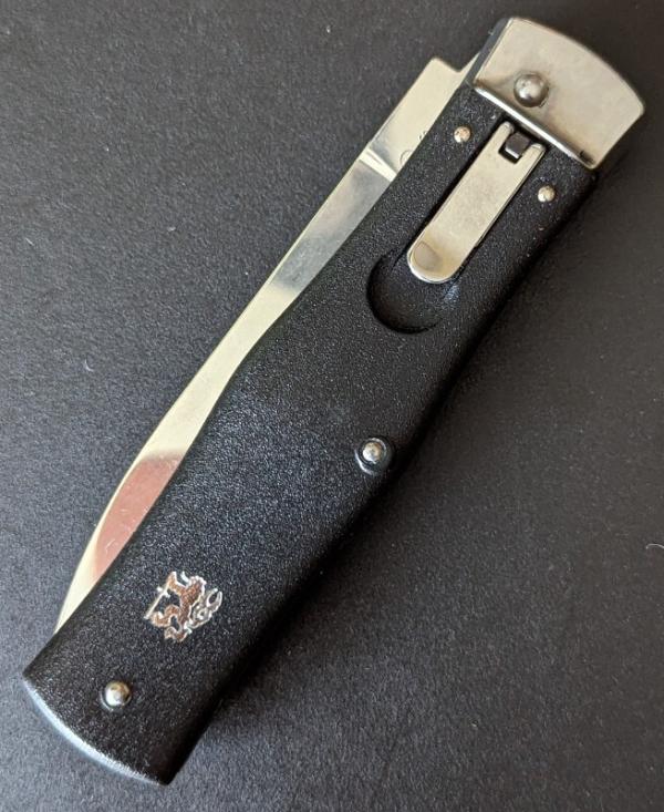NEW Mikov 241 Predator Lever Lock Automatic Knife ABS BLACK (3.7" Polish) NEW Mikov 241 Predator Lever Lock Automatic Knife ABS BLACK (3.7" Polish)