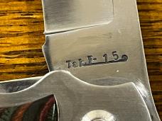 Tak Fukuta 15 Single-Blade Folding Knife w/Pakkawood Scales & Thumb Assist Tak Fukuta 15 Single-Blade Folding Knife w/Pakkawood Scales & Thumb Assist