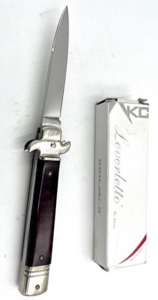 AKC Leverletto 7.75" Leverlock Auto Italian Knife AKC Leverletto 7.75" Leverlock Auto Italian Knife