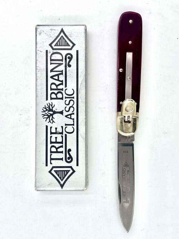 Vintage German Boker 712 Leverlock Knife RED BONE - New in Box Vintage German Boker 712 Leverlock Knife RED BONE - New in Box