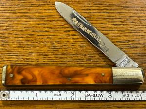 Parker Cut. Co. Ltd Ed "Little Pillbuster" Doctor's Knife w/Faux Tortoise Shell Scales SN#150 Japan 
