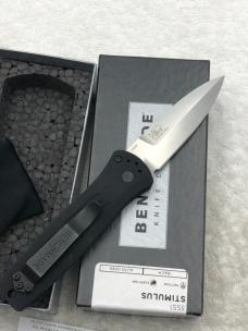 Benchmade 3551 Stimulus Push Button Automatic Knife New In Box Made In USA Discontinued