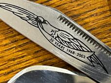 Parker Eagle Brand/Bulldog 2003 5-Blade Folding Knife w/Buffalo Horn Scales Germany Parker Eagle Brand/Bulldog 2003 5-Blade Folding Knife w/Buffalo Horn Scales Germany