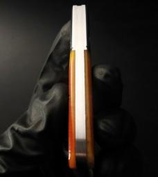 Great Eastern Cutlery #14 TC Barlow Goldenrod Sawcut Bone Clip Point GEC 141122