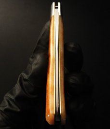 Great Eastern Cutlery #72 Cody Scout Lockback Burnt Sienna Natural Bone GEC 721123LB
