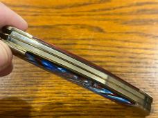 Parker Cut. Co. 3-Blade Stockman w/Swirl Delrin Scales Japan Parker Cut. Co. 3-Blade Stockman w/Swirl Delrin Scales Japan