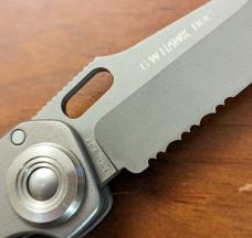 CRKT 4514 HAWK D.O.G. Automatic Conversion Knife (3.5" Bead Blast Serr)