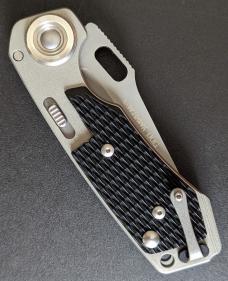 CRKT 4504 HAWK D.O.G. Automatic Conversion Knife (3.5" Bead Blast Serr)