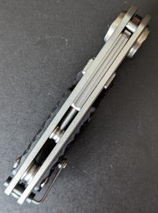 CRKT 4504 HAWK D.O.G. Automatic Conversion Knife (3.5" Bead Blast Serr)