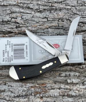 CASE XX ** 2018 EBONY WOOD SMALL SADDLEHORN