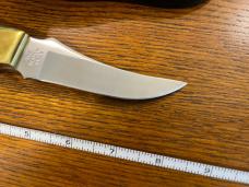 Parker-Edwards Trailing Point Hunting Knife w/Stainless Steel Blade & Stag Scales A175SS Parker-Edwards Trailing Point Hunting Knife w/Stainless Steel Blade & Stag Scales A175SS