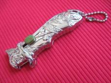 Older OTF Mini Keychain Front Opener Switchblade Knife