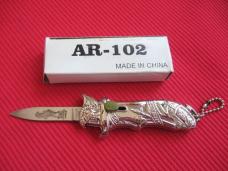 Older OTF Mini Keychain Front Opener Switchblade Knife