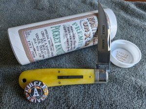 GEC 470123 Smooth Yellow Bone - New in Tube
