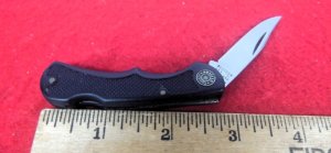 COLEMAN WESTERN 3-3/4" USA STAINLESS 51 M LOCKBACK UNUSED WORK KNIFE MINT