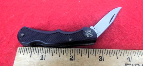 COLEMAN WESTERN 3-3/4" USA STAINLESS 51 M LOCKBACK UNUSED WORK KNIFE MINT COLEMAN WESTERN 3-3/4" USA STAINLESS 51 M LOCKBACK UNUSED WORK KNIFE MINT