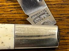 Parker Cut. Co. Single-Blade Barlow w/Smooth Bone Scales Parker Cut. Co. Single-Blade Barlow w/Smooth Bone Scales