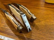 Parker Cut. Co. "Gunfighters Series III -- The Daltons" Limited Edition Matched Lockback 3-Knife Set