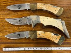 Parker Cut. Co. "Gunfighters Series III -- The Daltons" Limited Edition Matched Lockback 3-Knife Set