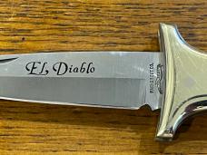 Parker Cut. Co. No. 688 El Diablo Lockback Knife w/Smooth Bone Stag Scales Japan Parker Cut. Co. No. 688 El Diablo Lockback Knife w/Smooth Bone Stag Scales Japan