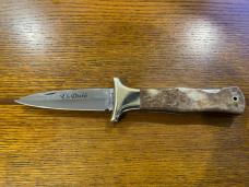 Parker Cut. Co. No. 688 El Diablo Lockback Knife w/Smooth Bone Stag Scales Japan Parker Cut. Co. No. 688 El Diablo Lockback Knife w/Smooth Bone Stag Scales Japan