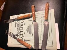 J. RUSSELL & CO GREEN RIVER (UNUSAL TO FIND) JIGGED BONE SET OF 12 *BARGIN* J. RUSSELL & CO GREEN RIVER (UNUSAL TO FIND) JIGGED BONE SET OF 12 *BARGIN*
