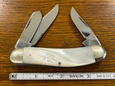 Fight'n Rooster Frank Buster Ltd Ed 1990 International Cutlery Club 3-Blade Sowbelly Stockman Knife Fight'n Rooster Frank Buster Ltd Ed 1990 International Cutlery Club 3-Blade Sowbelly Stockman Knife
