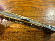 Fight'n Rooster Frank Buster Ltd Ed "The Californian" Lockback Hunter w/Stag Scales SN#188 Germany Fight'n Rooster Frank Buster Ltd Ed "The Californian" Lockback Hunter w/Stag Scales SN#188 Germany