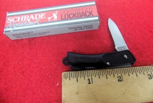 SCHRADE+ USA NIGHTHAWK 2-1/2" SP1 LIGHT WEIGHT NYLON IN BOX UNUSED 