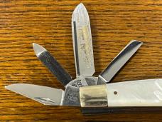 Fight'n Rooster Frank Buster Ltd Ed 1983 "Kentucky Cutlery Assn" 8-Blade Congress Knife w/MOP Scales