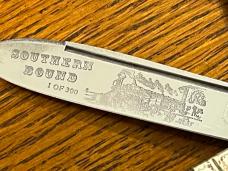 Fight'n Rooster Frank Buster Ltd Ed "Southern Bound" 2-Blade Barlow w/Bone Scales SN#128 Germany Fight'n Rooster Frank Buster Ltd Ed "Southern Bound" 2-Blade Barlow w/Bone Scales SN#128 Germany