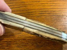 Fight'n Rooster Frank Buster Ltd Ed "Southern Bound" 2-Blade Barlow w/Bone Scales SN#128 Germany Fight'n Rooster Frank Buster Ltd Ed "Southern Bound" 2-Blade Barlow w/Bone Scales SN#128 Germany