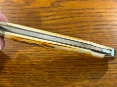 Fight'n Rooster Ltd Ed 1997 "God Father" Swing Guard Lockback Knife w/Smooth Bone Scales SN#090 Germ