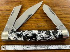 Sterling Cutlery Gangster Ltd Ed 3-Blade Stockman Knife w/Celluloid Scales SN#001 of 1 Germany