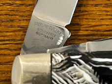 Sterling Cutlery Gangster Ltd Ed 3-Blade Stockman Knife w/Celluloid Scales SN#001 of 1 Germany