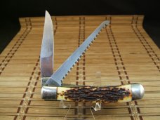 SCHRADE 97OT BUZZSAW TRAPPER U.S.A. MADE OLDER VINTAGE USED FOLDING DOUBLE BLADE POCKET KNIFE SCHRADE 97OT BUZZSAW TRAPPER U.S.A. MADE OLDER VINTAGE USED FOLDING DOUBLE BLADE POCKET KNIFE