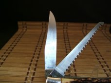 SCHRADE 97OT BUZZSAW TRAPPER U.S.A. MADE OLDER VINTAGE USED FOLDING DOUBLE BLADE POCKET KNIFE SCHRADE 97OT BUZZSAW TRAPPER U.S.A. MADE OLDER VINTAGE USED FOLDING DOUBLE BLADE POCKET KNIFE