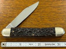 Fight'n Rooster Frank Buster Premium Stock Single-Blade Trapper Knife w/Dark Picbone Scales Germany Fight'n Rooster Frank Buster Premium Stock Single-Blade Trapper Knife w/Dark Picbone Scales Germany