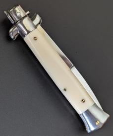 FRANK BELTRAME FLAT BLADE 23CM 9" GENUINE IMITATION IVORY STILETTO...NEW!!! FRANK BELTRAME FLAT BLADE 23CM 9" GENUINE IMITATION IVORY STILETTO...NEW!!!