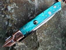 Custom 9 inch Picklock With Copper Bolsters and Mosaic Pins Custom 9 inch Picklock With Copper Bolsters and Mosaic Pins