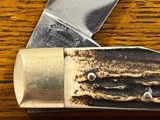 Fight'n Rooster Ltd Ed 1989 International Cutlery Club Gunstock Knife w/Stag Scales SN#179 Germany Fight'n Rooster Ltd Ed 1989 International Cutlery Club Gunstock Knife w/Stag Scales SN#179 Germany